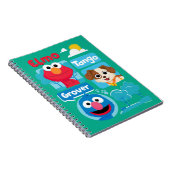 Carnet Rue Sésame | Graphisme du parc d'Elmo, Tango et Gr (Côté Droit)