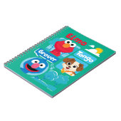 Carnet Rue Sésame | Graphisme du parc d'Elmo, Tango et Gr (Côté gauche)