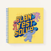 Carnet Rue Sésame | Méca Builders Plan Test Solve (Devant)