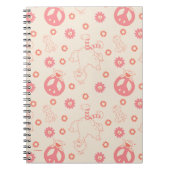 Carnet Rue Sésame | MOTIF GOOD VIBES (Devant)