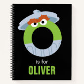 Carnet Rue Sésame | O est pour Oscar (Devant)