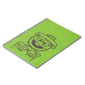 Carnet Rue Sésame | Oscar the Grouch Bright (Côté gauche)