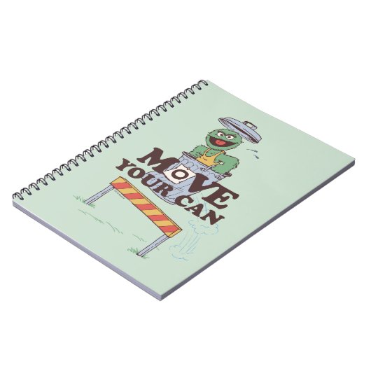 Carnet Rue Sésame | Oscar the Grouch Move Your Can (Côté gauche)