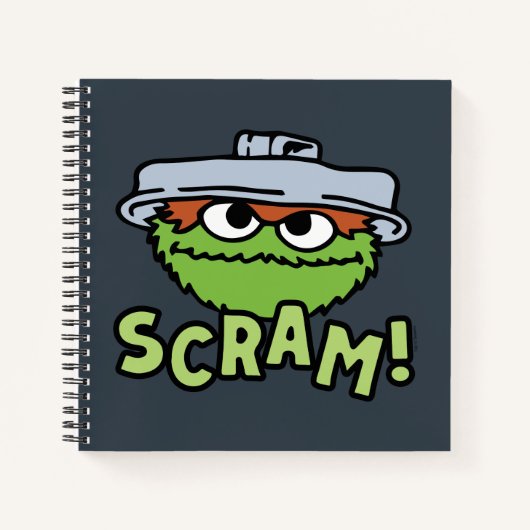 Carnet Rue Sésame | Oscar the Grouch Scram! (Devant)