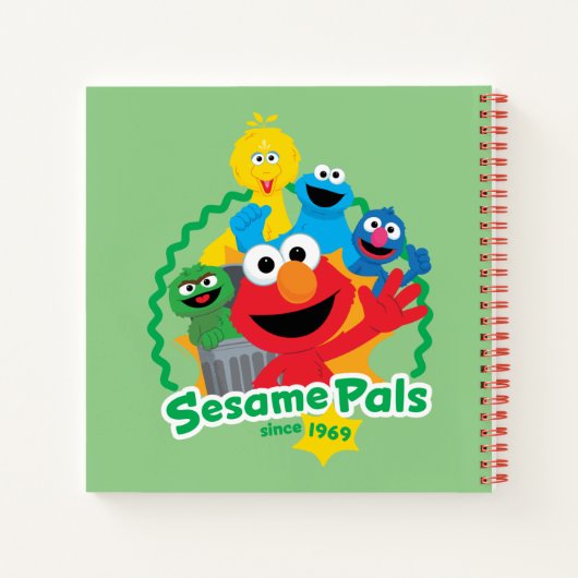 Carnet Rue Sésame | Sesame Pals depuis 1969 (Dos)