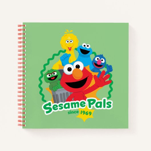 Carnet Rue Sésame | Sesame Pals depuis 1969 (Devant)