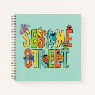 Carnet Rue Sésame Sesame Street Type Pals