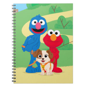 Carnet Rue Sésame Tango avec Grover et Elmo