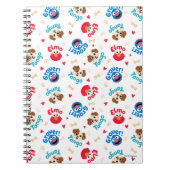 Carnet Rue Sésame | Tango, Elmo et Grover Pattern (Devant)