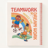 Carnet Rue Sésame | Travail d'équipe Ernie & Bert (Dos)