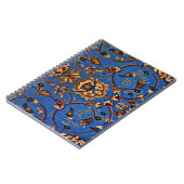 Carnet Rug bleu oriental (Côté gauche)