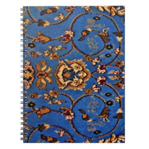 Carnet Rug bleu oriental
