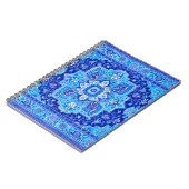 Carnet RUG PERSIEN - Bleu (Côté gauche)