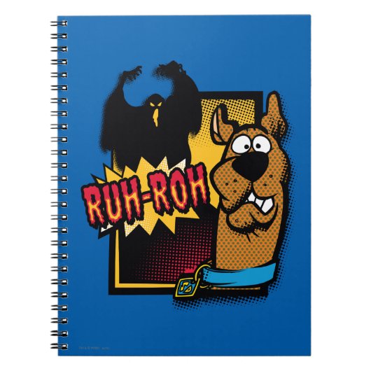 Carnet Ruh-Roh Scooby-Doo et un fantôme (Devant)