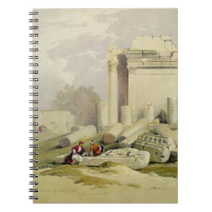 Carnet Ruines du portique oriental du temple du Baal