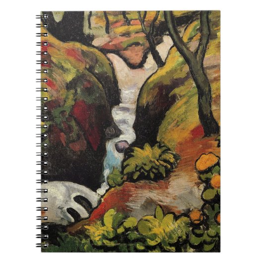 Carnet Ruisseau forestier par August Macke Expressionisme (Devant)