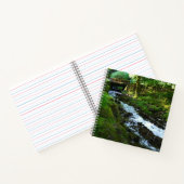 Carnet Ruissellement de Wahkeena Falls, OR (Intérieur)
