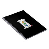 Carnet RUM avec couverture noire (Côté Droit)