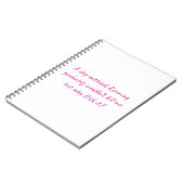 Carnet Run with a sense of humor (Côté gauche)