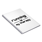 Carnet Running Est Ma Thérapie (Côté Droit)