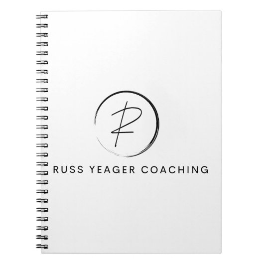 Carnet Russ Yeager Coaching Signature Logo (Devant)