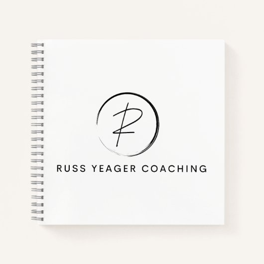 Carnet Russ Yeager Coaching Signature Logo (Devant)