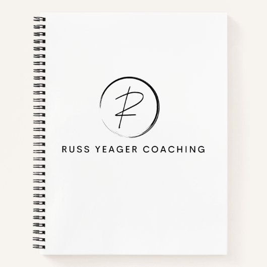 Carnet Russ Yeager Coaching Signature Logo (Devant)