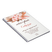 Carnet Russe Boho Pampas Grass Serez-Vous Ma Femme D'Accu (Côté Droit)