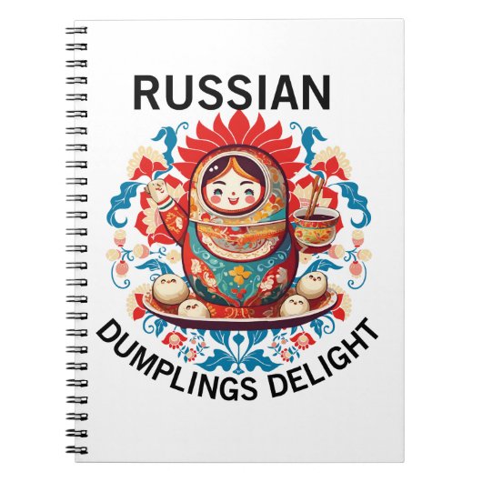 Carnet Russe Doublures enchantées (Devant)