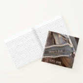 Carnet Russe Mariage Brown Pays Western Horse Invité (Intérieur)
