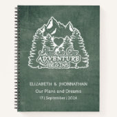 Carnet Rustic Adventure Attend les Mariages du tableau de (Devant)