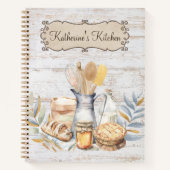 Carnet Rustic Country Cuisine Cuisine Ustensiles de cuisi (Devant)