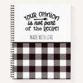 Carnet Rustic Farmhouse a déposé votre opinionRecette (Devant)