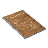 Carnet Rustic Mariage Notes de planification Marié (Côté Droit)