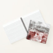 Carnet Rustic Modern Abstrait Votre nom Sketchbook (Intérieur)