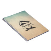 Carnet Rustic Mountain Illustration Réunion de famille (Côté Droit)