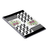 Carnet Rustic, patchwork, rose (Côté Droit)