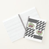 Carnet Rustic, patchwork, rose (Intérieur)