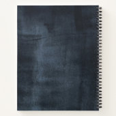 Carnet Rustique Chalkboard Aquarelle Verdure Rose Recette (Dos)