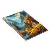 Carnet Rustique, Gîte de montagne d'automne & rivière (Côté Droit)