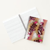 Carnet rustique Lavander d'automne Fleurs de peinture Mot (Intérieur)