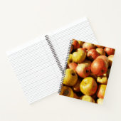 Carnet Rustique Pastel Colorful Fall Apple Orchard Harves (Intérieur)