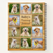 Carnet Rustique Personnalisé Animaux de compagnie Chien C (Dos)