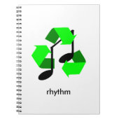 Carnet Rythme favori de la chanson (Devant)