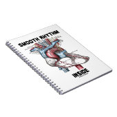 Carnet Rythme lisse à l'intérieur du coeur anatomique Méd (Côté Droit)