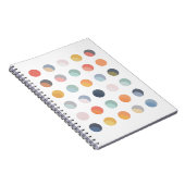 Carnet Rythme Pastel (Côté Droit)