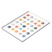 Carnet Rythme Pastel (Côté gauche)