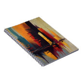 Carnet Rythme Vertical Urbain – Ville Abstraite (Côté Droit)
