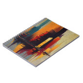 Carnet Rythme Vertical Urbain – Ville Abstraite (Côté gauche)