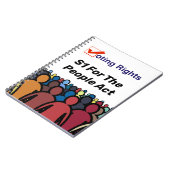 Carnet S1 Loi Sur Les Droits De Vote Pour Le Peuple (Côté gauche)